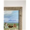 Image 8 : B.P. Clemo Butte Montana Oil on Canvas Painting