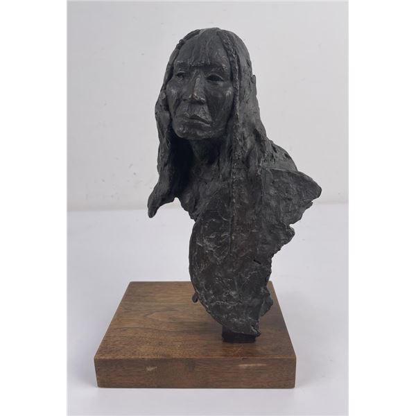 L P McCann Indian Bronze