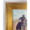 Image 2 : Jay Jung Oil On Canvas Cowboy Painting