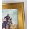 Image 4 : Jay Jung Oil On Canvas Cowboy Painting