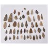 Image 1 : Collection of Ancient Indian Arrowhead Points #1