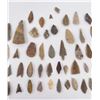 Image 3 : Collection of Ancient Indian Arrowhead Points #1