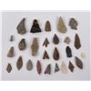 Image 1 : Collection of Ancient Indian Arrowhead Points #2
