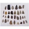 Image 1 : Collection of Ancient Indian Arrowhead Points #3