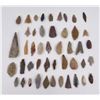 Image 1 : Collection of Ancient Indian Arrowhead Points #4