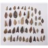 Image 1 : Collection of Ancient Indian Arrowhead Points #7