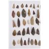 Image 2 : Collection of Ancient Indian Arrowhead Points #7