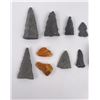 Image 2 : Collection of Ancient Indian Arrowhead Points #8