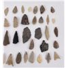 Image 3 : Collection of Ancient Indian Arrowhead Points #11
