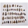 Image 1 : Collection of Ancient Indian Arrowhead Points #12