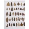 Image 2 : Collection of Ancient Indian Arrowhead Points #12