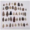 Image 1 : Collection of Ancient Indian Arrowhead Points #13