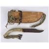 Image 2 : Native American Indian Knife and Sheath