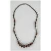 Image 2 : Navajo Sterling Silver Bench Bead Necklace