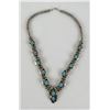 Image 2 : Navajo Turquoise Squash Blossom Necklace