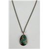 Image 3 : Turquoise Cabochon Necklace