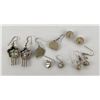 Image 2 : Sterling Silver Navajo Zuni Earrings