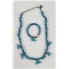 Image 1 : Zuni Indian Turquoise Fetish Necklace Bracelet