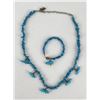 Image 2 : Zuni Indian Turquoise Fetish Necklace Bracelet