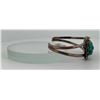 Image 3 : Old Pawn Navajo Sterling Turquoise Bracelet