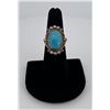 Image 1 : Old Pawn Navajo Sterling Silver Turquoise Ring