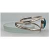 Image 2 : Navajo Sterling Silver Turquoise Bracelet