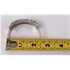Image 6 : Zuni Sterling White Buffalo Turquoise Bracelet