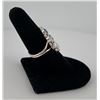 Image 2 : Zuni Sterling Petit Point White Buffalo Ring
