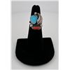 Image 1 : Old Pawn Navajo Sterling Silver Turquoise Ring