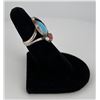 Image 2 : Old Pawn Navajo Sterling Silver Turquoise Ring