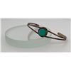Image 1 : Old Pawn Navajo Sterling Silver Turquoise Bracelet