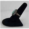 Image 3 : Old Pawn Navajo Sterling Silver Turquoise Ring