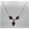 Image 2 : Sterling Silver Lapis Lazuli Necklace
