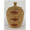 Image 1 : Alaskan Inuit Eskimo Lidded Basket