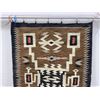Image 2 : Navajo Indian Storm Pattern Rug Blanket