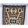 Image 6 : Navajo Indian Storm Pattern Rug Blanket