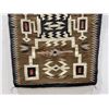 Image 8 : Navajo Indian Storm Pattern Rug Blanket