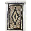 Image 1 : Navajo Indian Two Grey Hills Rug Blanket
