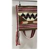 Image 2 : Navajo Indian Woven Rug Blanket Bag