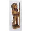 Image 1 : Mexican Carved Wood Head Hunter Indian