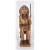 Image 2 : Mexican Carved Wood Head Hunter Indian
