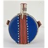 Image 1 : Yugoslavian Rakija Leather Covered Canteen