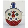 Image 1 : Yugoslavian Rakija Leather Covered Canteen