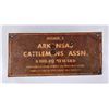 Image 1 : Porcelain Arkansas Cattlemen's Association Sign