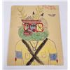 Image 1 : Hopi Tewa Deer Dancer Kachina Drawing
