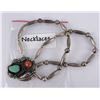 Image 5 : Navajo Old Pawn Bench Bead Turquoise Necklace