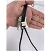 Image 5 : Navajo Auction Gavel Inlaid Bolo Tie