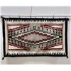 Image 1 : Navajo Indian Blanket Rug Ganado