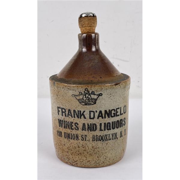 Frank D'Angelo Wines Liquors Jug New York