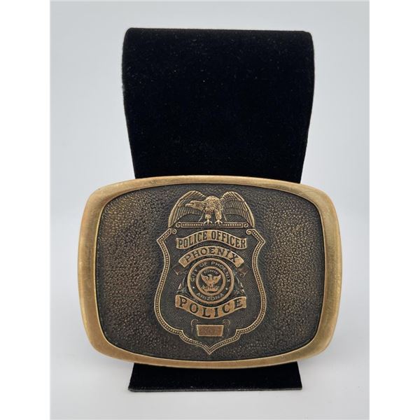 Phoenix Arizona Police Officer Belt Buckle